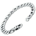 thumbnail image 2 of Pompeii Men's Curb Link 14k Gold (43gram) or Platinum (70gram) 8mm Bracelet 8.5" (,), 2 of 3