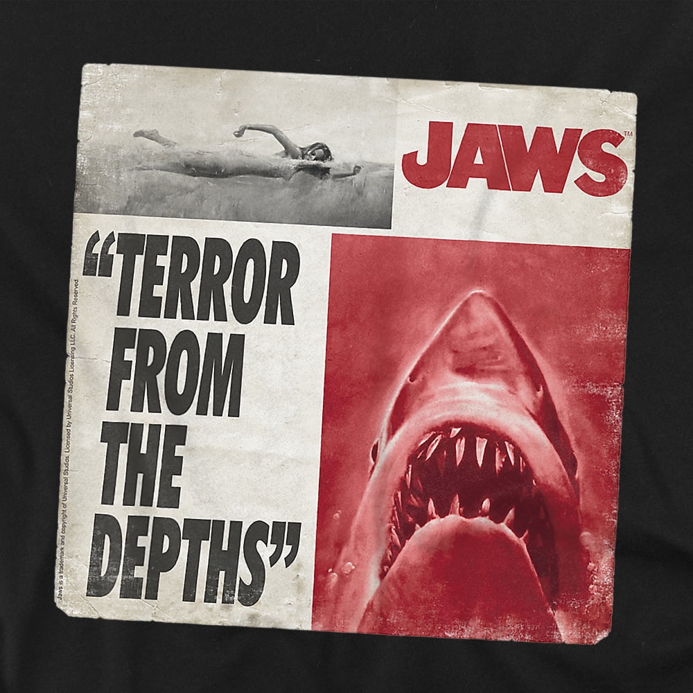 Jaws - Terror - Short Sleeve Shirt - XX-Large - Walmart.com