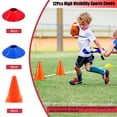 thumbnail image 3 of Set de fútbol americano con diseño de chicarry para 14 jugadores con banderas y conos, 3 of 7
