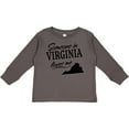 thumbnail image 3 of Inktastic Someone in Virginia Loves Me Boys or Girls Long Sleeve Toddler T-Shirt, 3 of 5