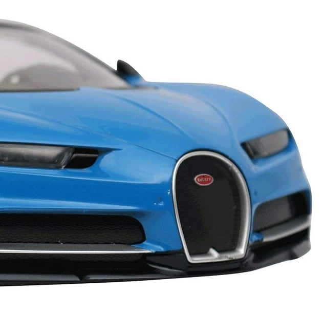 PlayWorld Ready! Set! Race! 1:14 RC Bugatti Chiron Sports Car - Blue -  