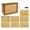 B, variant on 1000 Savings Challenge Box,Cashbox Kakeibo Money Box, Cash Vault Wooden Savings Box 1000 Dollar, Wooden Digital Piggy Bank, Wooden Money Save Box 1k Smash