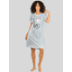 thumbnail image 2 of Set De 2 Camisones Para Dormir Mujer Pijama Aesthetic Batas Dama Bluson UNITALLA, 2 of 5