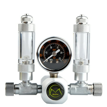 

Aoanydony Reducer Valve CO2 Regulator Bubble Counter Stabilizer Rustproof Scale Simple Operation Professional Fishing Supplies Type 6