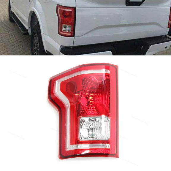 Driver Side Halogen Tail Lights Lamps for 2015-2017 Ford F-150 SSV XL XLT Pickup