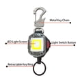 thumbnail image 2 of Porte-clés Rétractable LED Lampe de Travail avec Base Type C Rechargeable pour Camping Randonnée et Activités Extérieures, 2 of 5