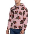thumbnail image 2 of Hoodies for Men - Chocolate Print No.J910 Long Sleeve Comfrt Men'S Fashion Hoodies & Sweatshirts, Sweatshirts for Men Hoodies Pullover Clothing Clothes with Pouch, 2 of 7