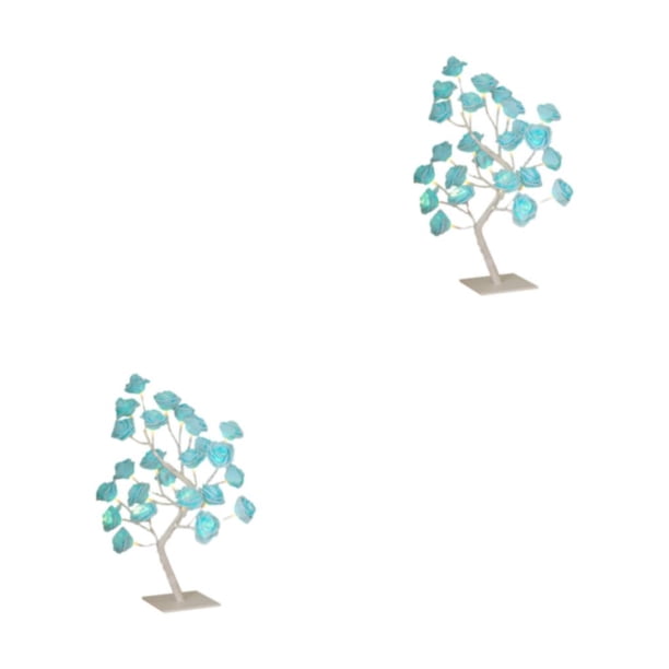 Toystoory Luces de árbol de rosas simuladas: ramas ajustables para diseños y formas personalizados que pueden libremente y forma a cada tipo de Tipo5 2Conjunto