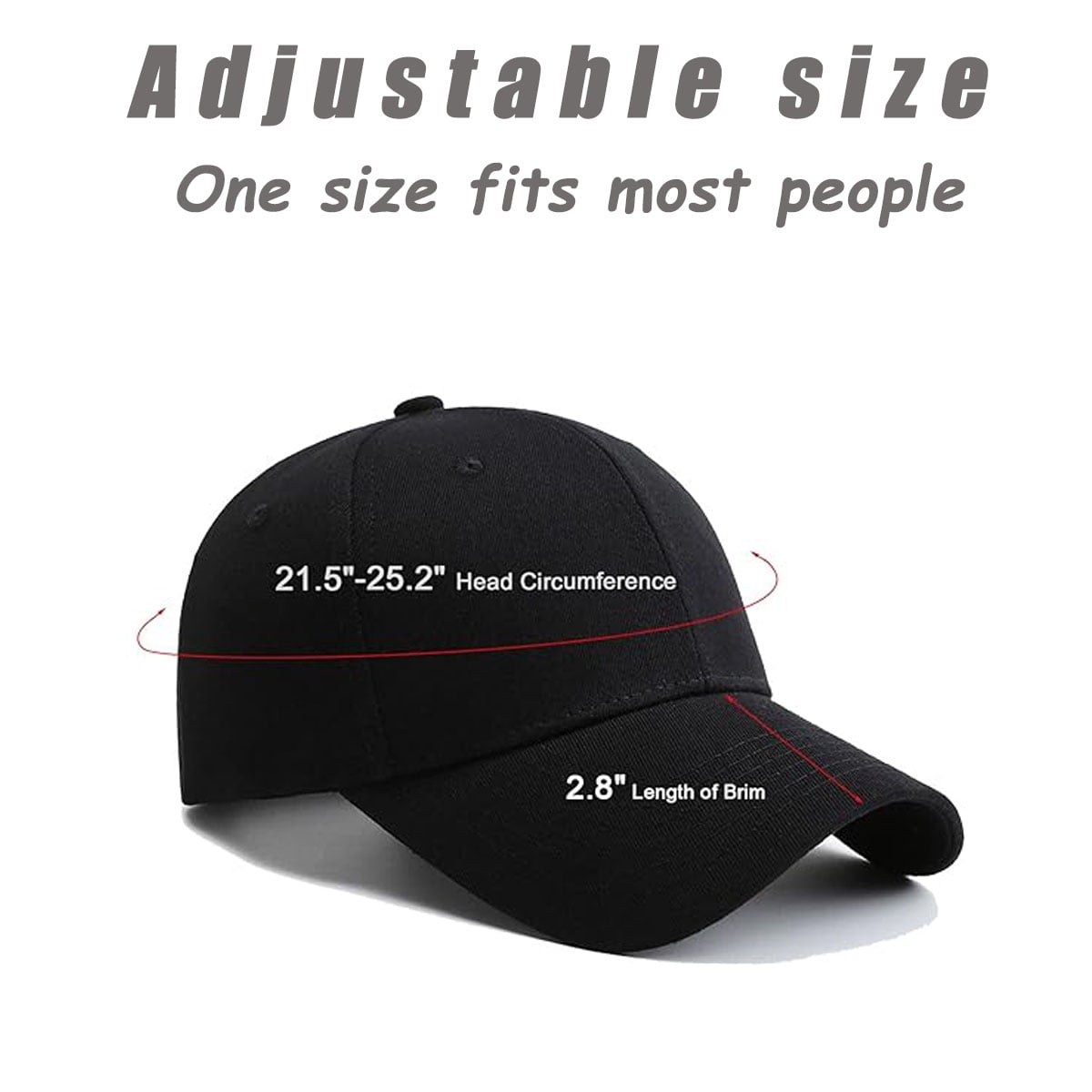 Amerthing Faraday Hat,E.M.F Cap Hat-Baseball Cap 100% Pure Silver Lining to Reduce 5G, 4G, WiFi and RF Exposure