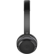 V7 HB600S headphones/headset Wireless Head-band Calls/Music USB Type-C Bluetooth Charging stand Black