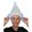 Silver, variant on HPO Adult Unisex Pointy Fairy Purple Color Troll Wig with Blue Ears, Perfect for Festivals and Halloween