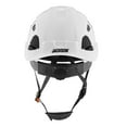 thumbnail image 3 of Jackson Safety Hard Hat - CH-400V Series - Industrial Climbing - Vented - White, 3 of 7