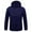 Blue, variant on YYDGH Unisex Warm Winter Plus Size Heated Jackets Zip Up Hooded Heated Coats Electric Outwear With 8 Heating Areas Black S