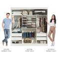 thumbnail image 5 of Ropero Closet Madesa Reno 3 Puertas Corredizas 2 Espejos B/M, 5 of 5