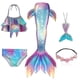 thumbnail image 1 of 5 unids/set niñas cola de sirena traje de baño niños sirena Ariel Cosplay disfraz fantasía playa Bikini-Set 1-110 Bolígrafo Bolígrafo Bolígrafo de papelería, 1 of 5