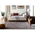 thumbnail image 3 of Safavieh Farmhouse Flanagan Southwestern Area Rug, Ivory/Navy, 2'1" x 4', 3 of 11