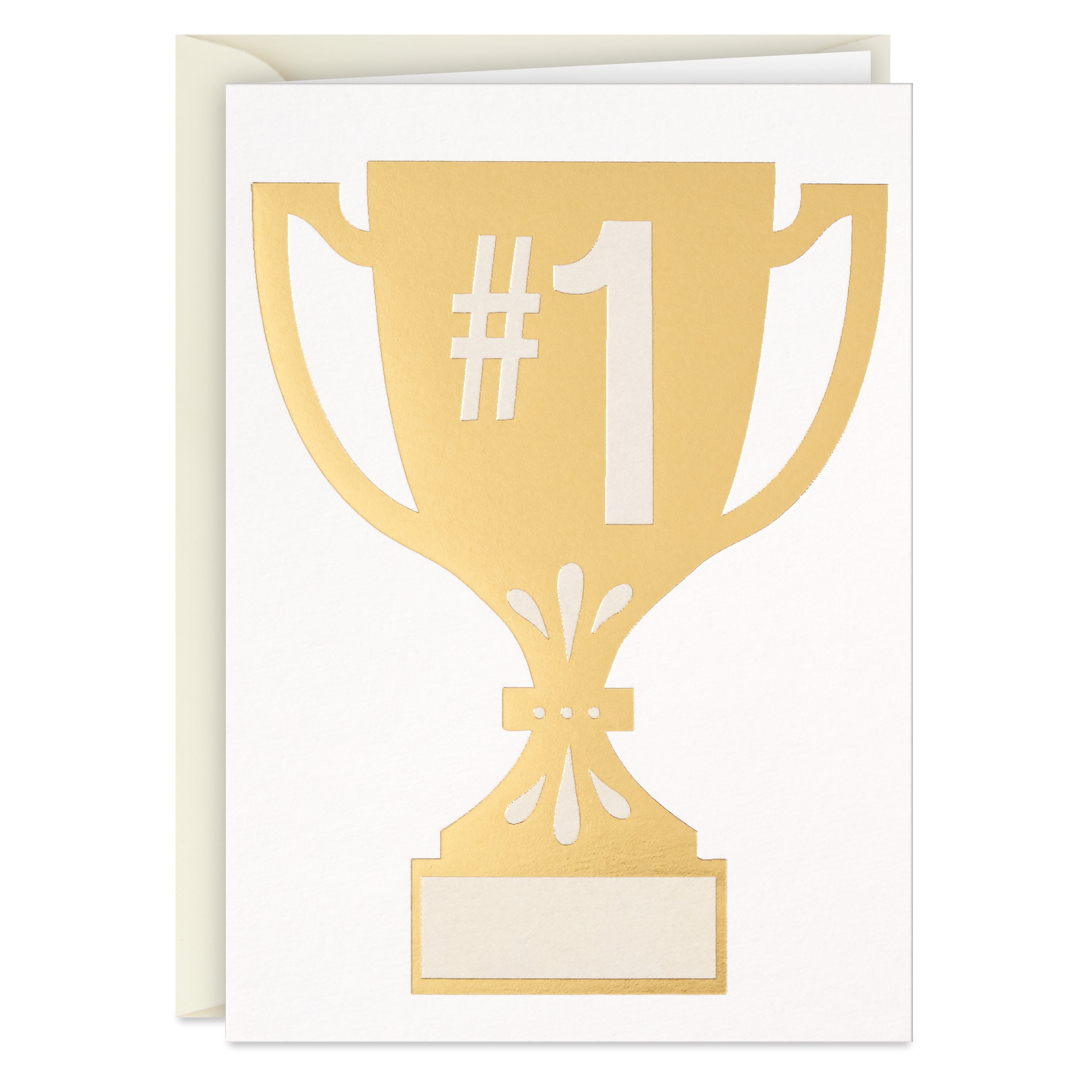 Hallmark Note Cards (Trophy With Star Stickers), 12 ct.