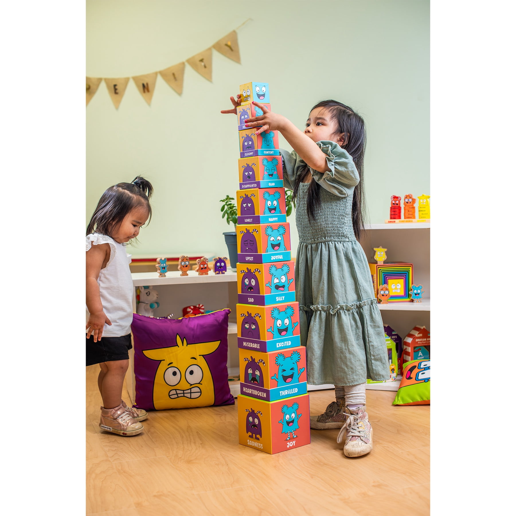 Open the Joy Tower of Emotions, Kids Emotional Intelligence Building Game