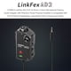 thumbnail image 3 of Adaptador de audio CoMica LinkFlex AD2 XLR /6.35mm-3.5mm Amplificador de preamplificador de micrófono Adaptador de audio Universal para cámara Smartphone Interfaz de guitarra COMICA Adaptador de audio, 3 of 7