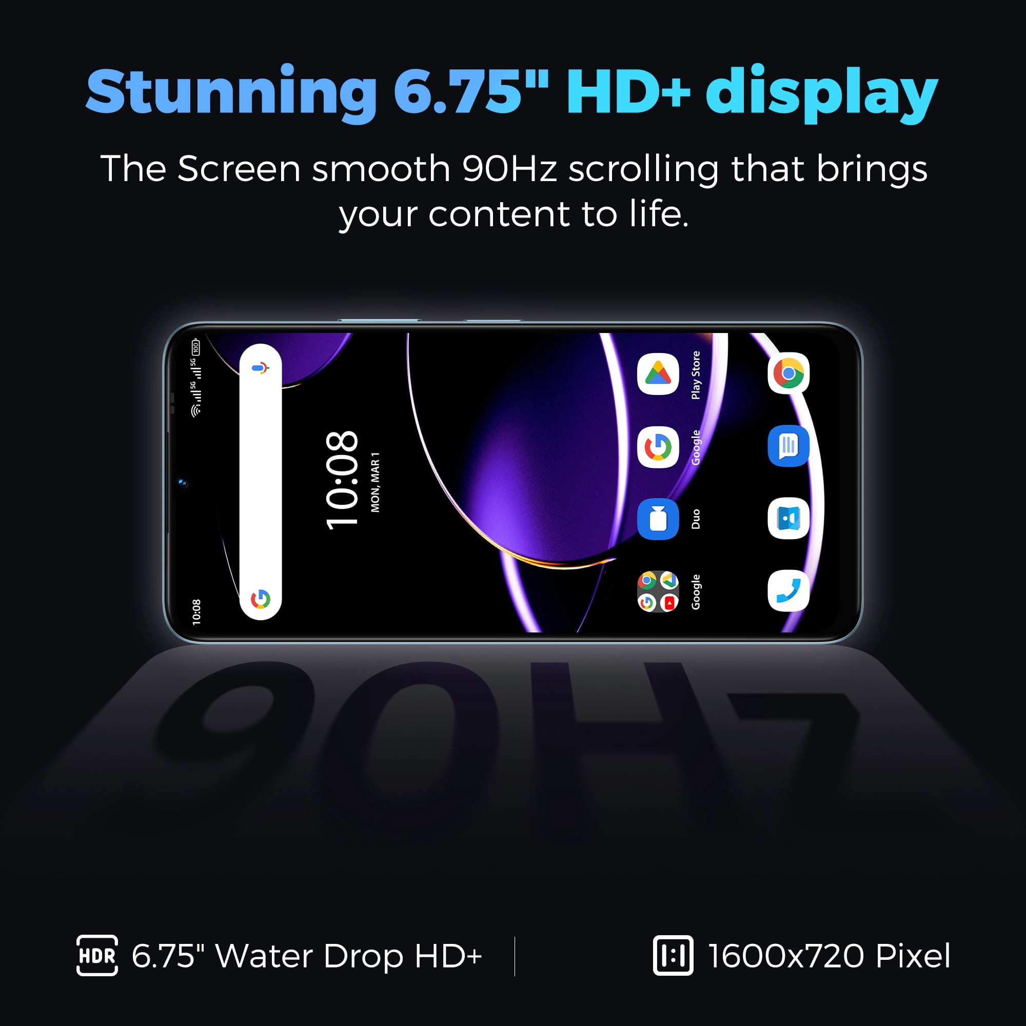 Miro 5G Unlocked Android Smartphone S67 ,6.75