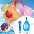 thumbnail image 2 of 1110 Piezas Globos de Agua Mágicos, Globo de Agua Autosellante, Llenado Rápido, Juguetes de Agua Coloridos Globos de Agua para Exteriores, Adecuado para Piscina, Playa, Césped, Fiestas Acuáticas, 2 of 4