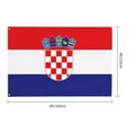 thumbnail image 3 of Kll Croatia Flag Flag 4x6 Ft Parade Party Flag Outdoor Flag Decorative Flag Banner Flags Garden Flag Home House Flags, 3 of 7