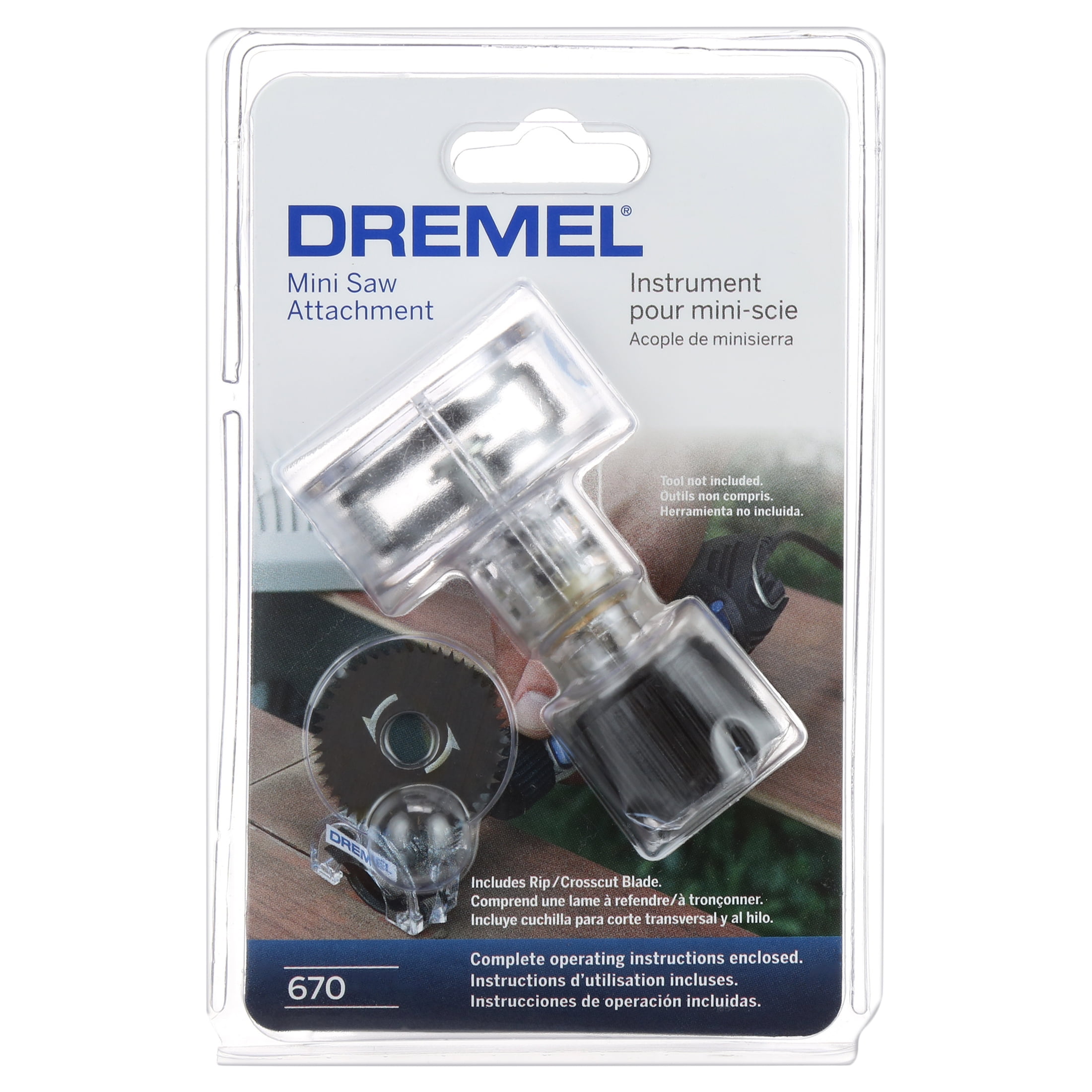 Dremel 670 discount mini saw attachment