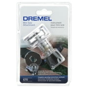 Dremel 670-01 Mini Saw Power Rotary Tool Attachment Quick-Connect Attach System with Safety Guard