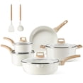 thumbnail image 1 of Set de utensilios de cocina CAROTE, cerámica, antiadherente, 11 piezas, para inducción, 1 of 6