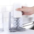 thumbnail image 4 of Bottle Washing Brush, Kettle Cleaning Brush, Glass Cleaner And Suction Cup Bristle Brush, Used For Beer Glass, Long-legged Glass, Red Wine Glass, Bar, 4 of 5