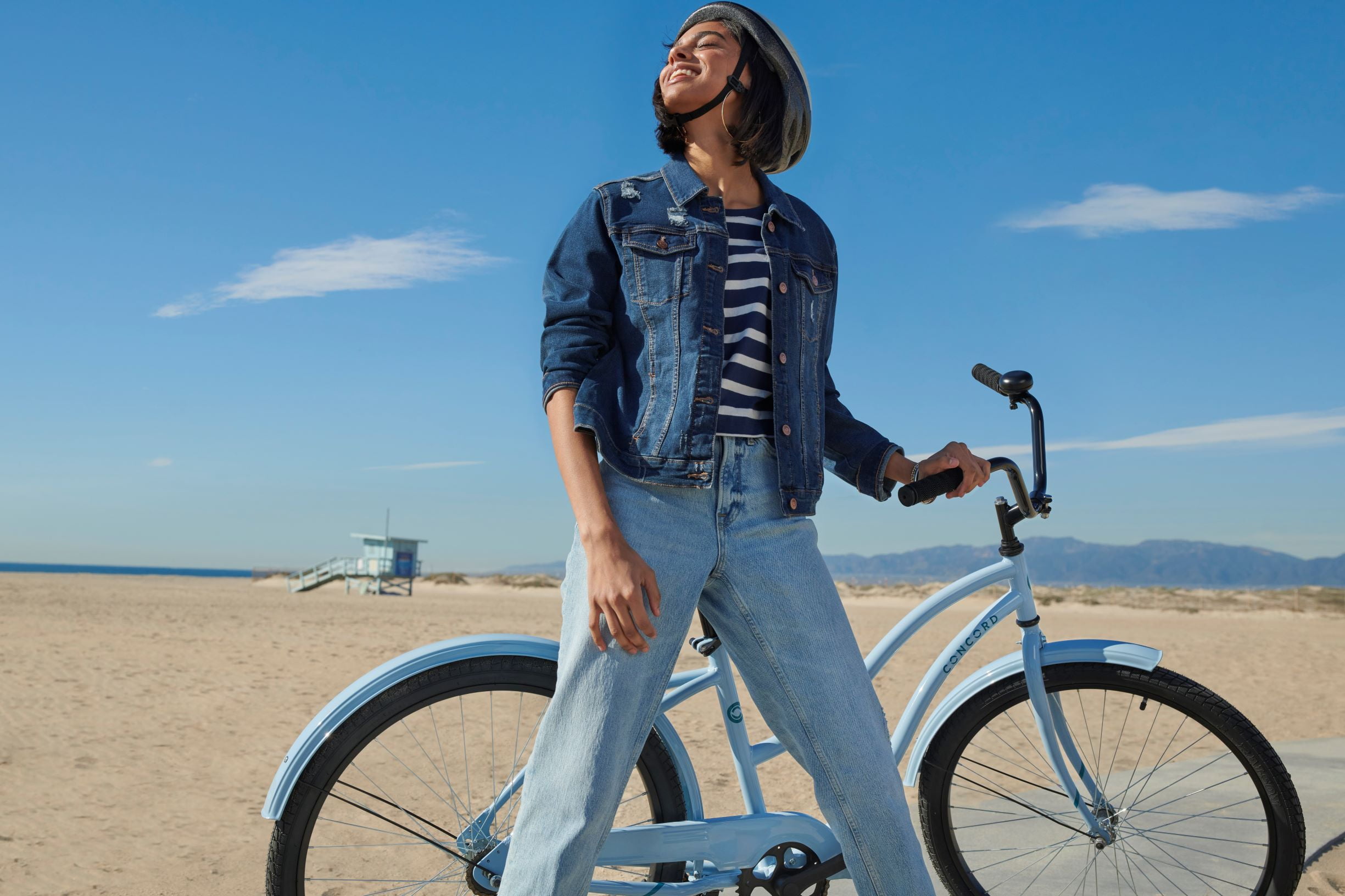 Concord 26" Pacifica Cruiser Bicycle, Fits Riders 5'2" - 5'10"+, Adult, Unisex, Light Blue