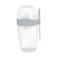 thumbnail image 1 of Kitchen aid Double-layer Portable Breakfast Cup, Takeaway Breakfast Cup With Lid And Spoon, Practical Takeaway Yogurt Cereal, Suitable For School, 1 of 2