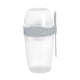 thumbnail image 1 of Clearance! Double-layer Portable Breakfast Cup, Takeaway Breakfast Cup With Lid And Spoon, Practical Takeaway Yogurt Cereal, Suitable For School, 1 of 2