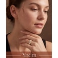 thumbnail image 4 of Yndra Butterfly CZ Eternity Band Ring for Women,5A Cubic Zirconia Full Band Ring,18K Gold Plated Wedding Stackable Ring,Jewelry Gift for Her Sise 7, 4 of 10