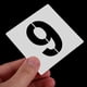 thumbnail image 5 of OUNONA 1Jgo Plantillas De Letras Y Números Plásticas Para Manualidades Y De, 5 of 7