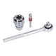 thumbnail image 1 of Herramienta de llave de tubo universal Juego de llaves ajustables de 10 a 19 mm Acero al cromo vanadio para mejoras en el hogar, 1 of 10