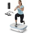 thumbnail image 2 of FEIERDUN Vibration Plate Exercise Machine, 400 LBS Capacity Vibration Plate for Lymphatic Drainage, Max Space for Whole-Body Workout & Relaxation at Home, 2 of 9