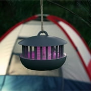 Pic ® 2 في 1 Mosquito Zapper & Accent Light ، Bug Zapper مع سلك USB صغير ، رمادي ، منطقة Bug Zapper
