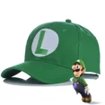 thumbnail image 4 of Gorra de béisbol con bordado de Super Mario, gorra para el sol de Mario Bros, figuras de anime de Mario Luigi, juguetes, gorras de personajes de dibujos animados, regalo para niños, 4 of 5