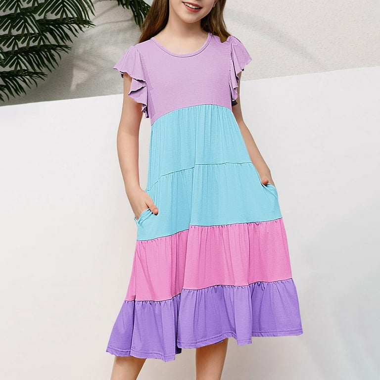 Fashion Solid Patchwork O Neck Short Sleeve Two Pieces(3 Colors) Fashion Solid Patchwork O Neck Short Sleeve Two Pieces(3 Colors)