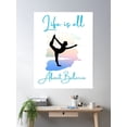 thumbnail image 2 of Life Is All About Balance.. Poster Wall Art, Modern Wall Decor For Living Room Bedroom, 12x18 UNFRAMED, 2 of 3