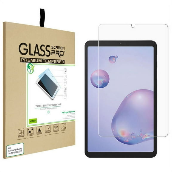 Screen Protector Compatible with SAMSUNG GALAXY TAB A 8.4 (2020) T307 Clear Transparent Premium Screen Protector Tempered Glass 2.5D Edge Curved For Samsung T307 Galaxy Tab A 8.4" /2020