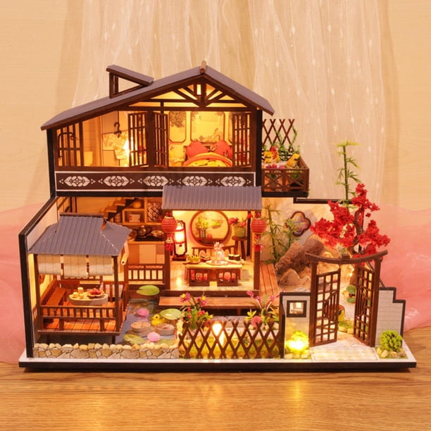 Cortina Colgante En Miniatura Roja Para Casa De Muñecas Y Gnomos - 11.5x12.5 Cm, De Madera Y Algodón, Ideal Para Decoración DIY Y Acompañar Vales De Regalo