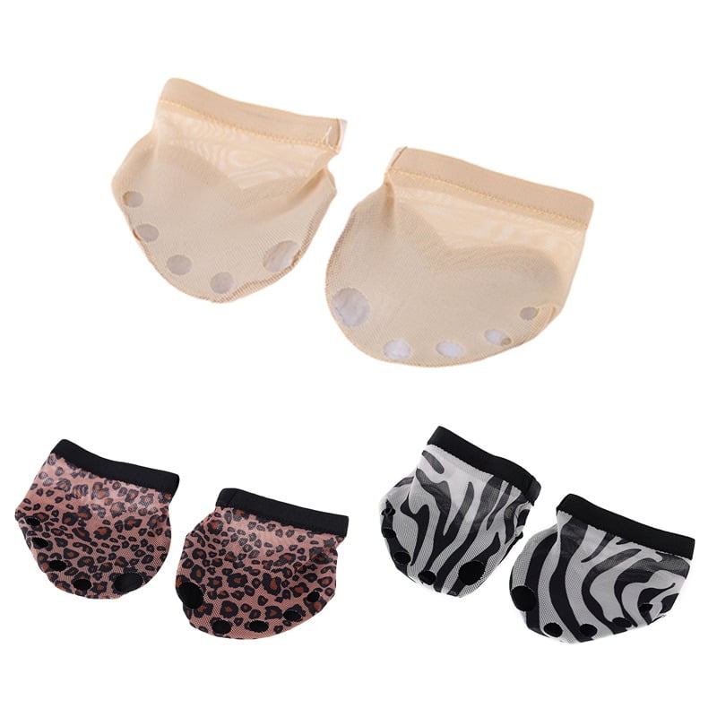 2 Pairs Foot Thong Toe Undies Half Lyrical Shoe Forefoot Dance Paws Cover