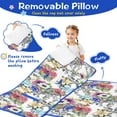 thumbnail image 3 of Pioneer Flower Floral Print Pattern Toddler Nap Mats for Kids Preschool,Sleeping Mat Bag or Kids,Toddler Sleeping Bag,Toddler Nap Mat or Daycare, 3 of 6