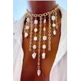 thumbnail image 1 of Collar de joyería de moda Cadena de perlas Collar con diseño detallado Estilo Collar --- Código de producto 57908, 1 of 2