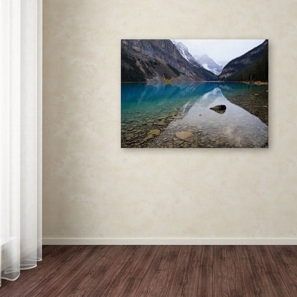 Trademark Fine Art "Lake Louise" Canvas Art by Pierre Leclerc