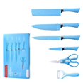 thumbnail image 3 of Kitchen Knife Set  6-Piece High Carbon Stainless Steel Knife Set  Dishwasher Safe Kitchen knives  Chef Knife Set  Ergonomic Handle, 3 of 6