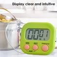 thumbnail image 3 of HEVIRGO Kitchen Timer Magnetic LCD Digital Countdown Stopwatch Portable with Stand Cooking Baking Sports Alarm Clock Reminder Tools, 3 of 11