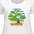 thumbnail image 4 of Inktastic Bonsai Tree Garden Women's Plus Size T-Shirt, 4 of 5
